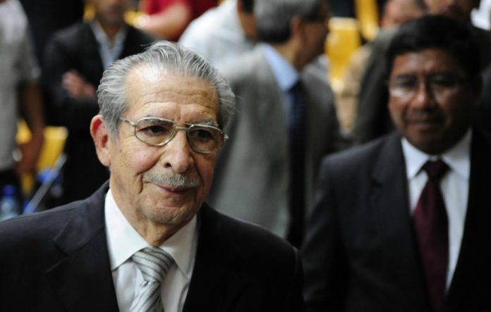 Fallece Efraín Ríos Montt, exdictador de Guatemala