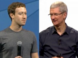 El dueño de Facebook le responde al CEO de Apple tras críticas por filtración de datos